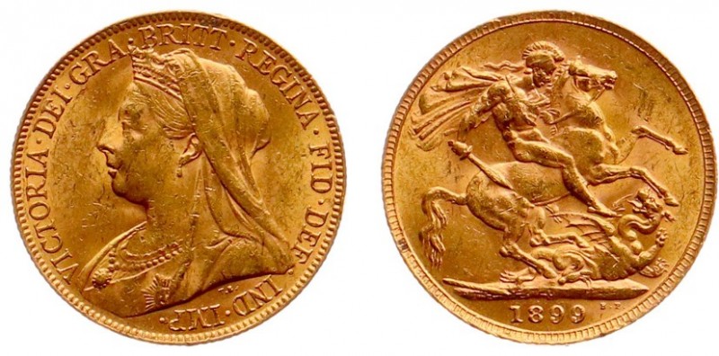 Australia - Sovereign 1901-P (KM13, S.3876, Fr.25) - Goud - ZF