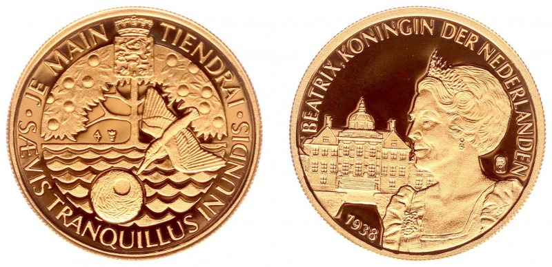 Netherlands - Penning Koninklijk Huis - Goud 3,5 gram .585 - Proof