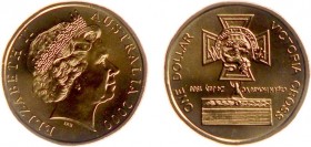 Australia - Elizabeth II (1952- ) - Dollar 2000 - Victoria Cross (KM493) - Obv: Crowned head right / Rev: Victoria Cross - UNC