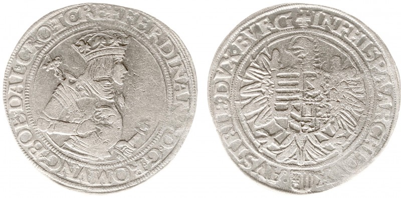 Austria - Empire - Ferdinand I (1521-1564) - Taler nd. (after 1530), Linz (Dav.8...