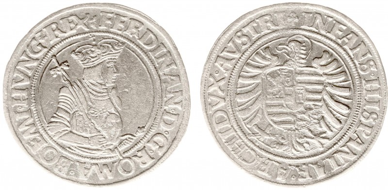 Austria - Empire - Ferdinand I (1521-1564) - Taler nd. (1541/42), Joachimstal, m...