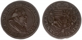 Austria - Empire - Ferdinand II (1590-1637) - Taler 1620, Ensisheim (Dav.3343) - Obv: Bust right, date below bust / Rev: Crowned arms within order cha...