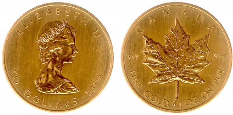 Canada - Elizabeth II (1952- ) - 50 Dollars 1979 (KM125.1, Fr.B1) - Obv: Bust ri...