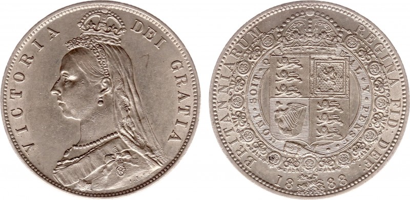 England - House of Hanover (1714-1901) - Victoria (1837-1901) - Halfcrown 1888 (...