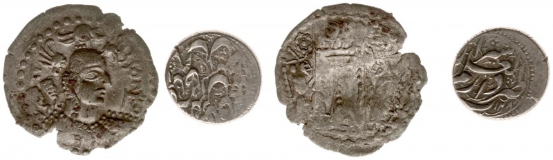 India - Hunnic Tribes - Nezak Kings in Zabulistan and Kabulistan - AR Drachm nd....