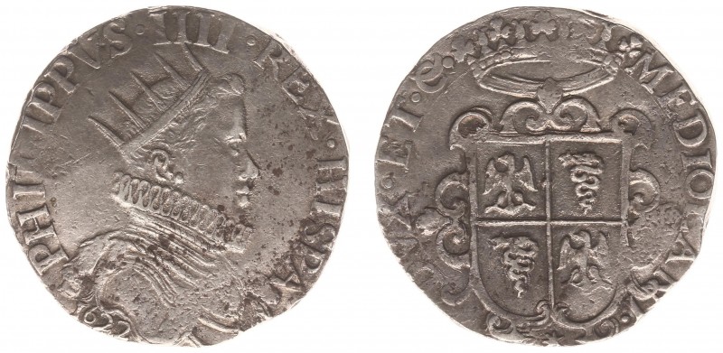 Italy - Milan - Filippo IV (1621-1665) - Ducatone 1622 (KM43, MIR361/1, Crippa9,...