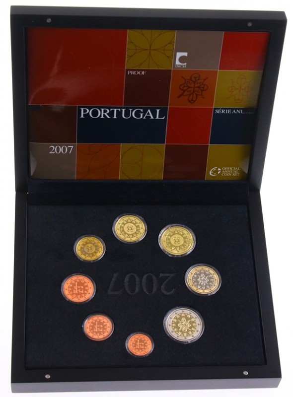 Portugal - Republic - Proofset 2007 (KM PS50, CIF12 Div/FS, LM-AK2) - mintage 2....