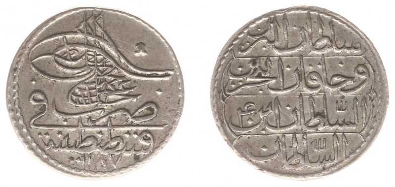 Turkey - Abdul Hamid I (1774-1789) - 5 Para AH1187/4 (KM379, OC27.026.02) - Obv:...