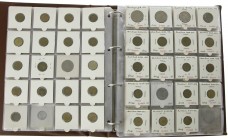 Asia - Collection coins Asia in album with China, Japan, Singapore, Indonesië etc.