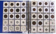 Australia - Interesting lot Australia & New Zealand in album, nice collection with Australia Threepence-Florin 1910, coins collected as type collectio...