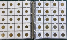 Austria - Collection coins Austria in album, mostly form sets, in perfect condition