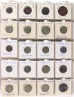 Belgium - Collection coins Belgium and some Luxemburg in 2 albums