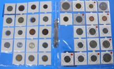 Cape Verde - Small collection coins Cape Verde in album with 50 Centavos 1934, 2½ Escudo 1953 etc.