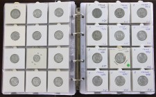 China - Collection coins China in album, Fen to Yuan incl some Cash coins