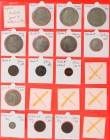 England - Collection Charles II, James II and William & Mary, Farthing to Crown, total 14 pieces