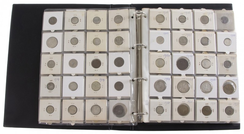 Russia - Nice collection Russia in album, ½ Kopek to 1 Rouble 1799-2008 a.w. sil...