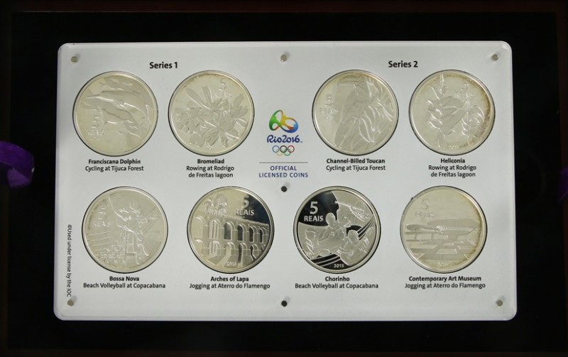 Brazil - Collection 'Rio 2016 Olympic Games Commemorative Silver Coins' cont. 16...