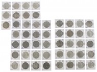 USA - Collection of 49 pieces USA silver Dollars 1878-1921 in albumsheets in box a.w. nice 1881-O & 1882-O, rarer types like 1883-CC, 1893, 1893-O, 18...