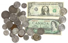 USA - Lot USA mainly silver Quarters and Half Dollars