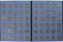 USA - Collection Commemorative Statehood Quarters in Whitman album 1999-2008