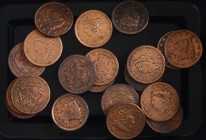 USA - Lot with USA Cents 1803-1854