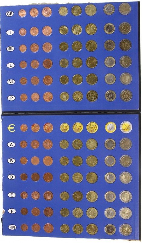 Euro's - Collection Euro coins in Euro collector kits