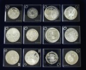 Euro's - Collection 'Europa', silver Proof Euro coins in cassette