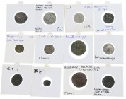 World coins - Lot old and middle age coins a.w. Germany Heinrich XIII (1253-90) Pfennig nd. (Emm.238); England Token Hertfordshire John Rotherham 1655...
