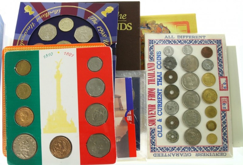 World coins - Lot various sets world coins