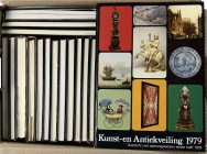 Miscellaneous - Collection world coins in 8 albums in moving box incl. album Germany