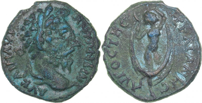 Roman Empire - Thrace Æ
4.75 g. 20mm. VF/VF Augusta Traiana. AV K AIM AVP ANTΩN...