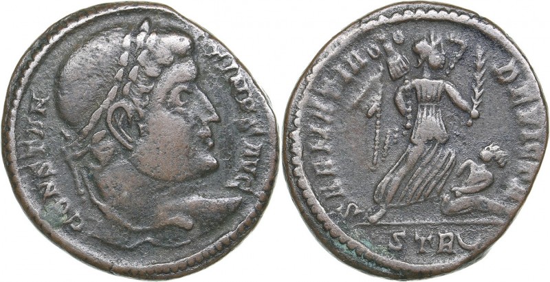 Roman Empire - Trier Æ nummus - Constantine I 307/310-337 AD
3.29 g. 20 mm. VF/...