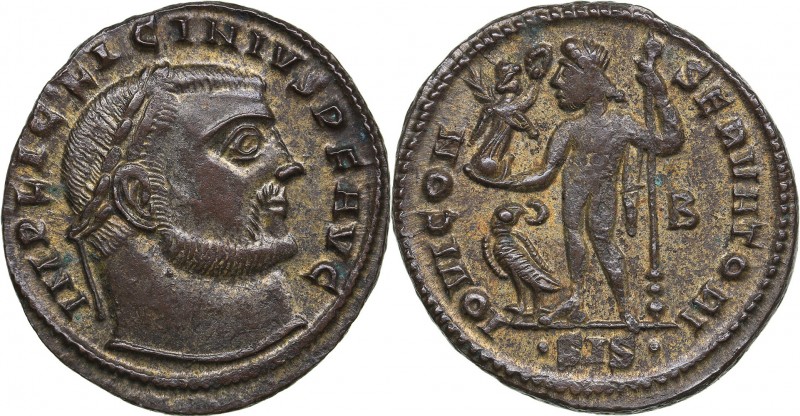 Roman Empire Æ Nummus - Licinius I 313-315 AD
2.91 g. 21mm. UNC/UNC IMP LIC LIC...