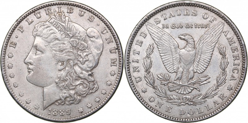 USA Dollar 1889
26.64 g. XF/XF