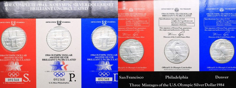 USA Coins set 1984 Olympics
UNC