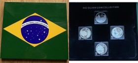 Brasil Rio Olympics 2016 coins set
PROOF (8)