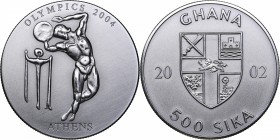 Ghana 500 sika 2002
31.24 g. Olympics.