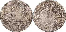 Poland - Krakow grosz 1612
1,45 g. VF/VF. Dutkowski# 290. Kopicki# 799. Sigismund III Vasa., 1587-1632.