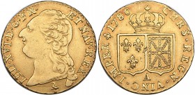 France Louis d´Or 1786 A
7.56 g. VF/XF