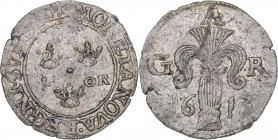 Sweden 1 öre 1613
1.48 g. XF/XF SM# 67. Gustav II Adolf., 1611-1632.