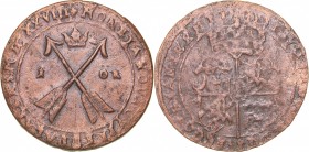 Sweden 1 öre 1628
26.72 g. VF/F SM# 152a. Gustav II Adolf., 1611–1632.