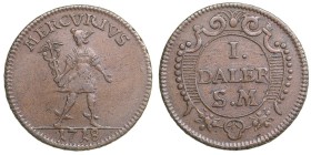 Sweden 1 daler 1718
5.05 g. XF/AU SM# 221. Karl XII., 1697-1718. Mercvrius emergency coinage
