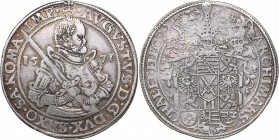 Germany - Saxony taler 1571
29.02 g. VF/XF August., 1553-1586. Dav. 9798. Dresden.