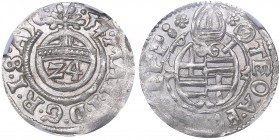 Germany - Paderborn 1/24 taler 1617
NGC MS 64. Theodor von Fürstenberg., 1585-1618. Mint luster! Rare condition. NGC - TOP POP, only.