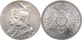 Germany - Prussia 2 mark 1901
11.11 g. VF/VF. Fresh mint luster.