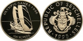 Seychelles 100 rupees 1995 Olympics
7.93 g. PROOF