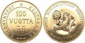 Finland 100 vuotta 1977 - Finnish Numismatic Association medal
6.45 g. PROOF