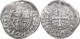 Reval artig 1385-1401
0.85 g. VF/VF The Livonian order. Wennemar von Brüggenei., 1389-1401. Haljak# 23.