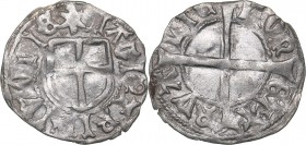 Reval schilling 1471-1483
1.05 г. AU/AU Mint luster. The Livonian order. Bernd von der Borch., 1471-1483. Haljak# 69.