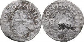 Reval ferding 1560
2.24 g. VF/F The Livonian order. Gothard Kettler., 1559-1562. Haljak# 200.